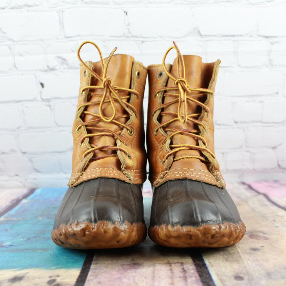 VTG LL Bean Maine Hunting Shoe Duck Boots Size 9 - Picture 4 of 8